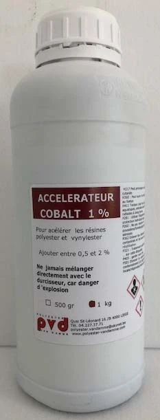 ACCELERATEUR COBALT 1% / 1 KG