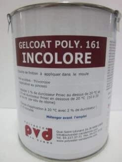 GELCOAT 161 INCOLORE / 1 KG -MARINE Magasin G161I1 20181031219 large 1