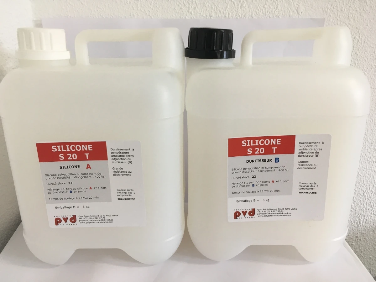 SILICONE PA. S 20 TRANSP. SET 10 KG 3 SILICONE PA. S 20 TRANSP. SET 10 KG