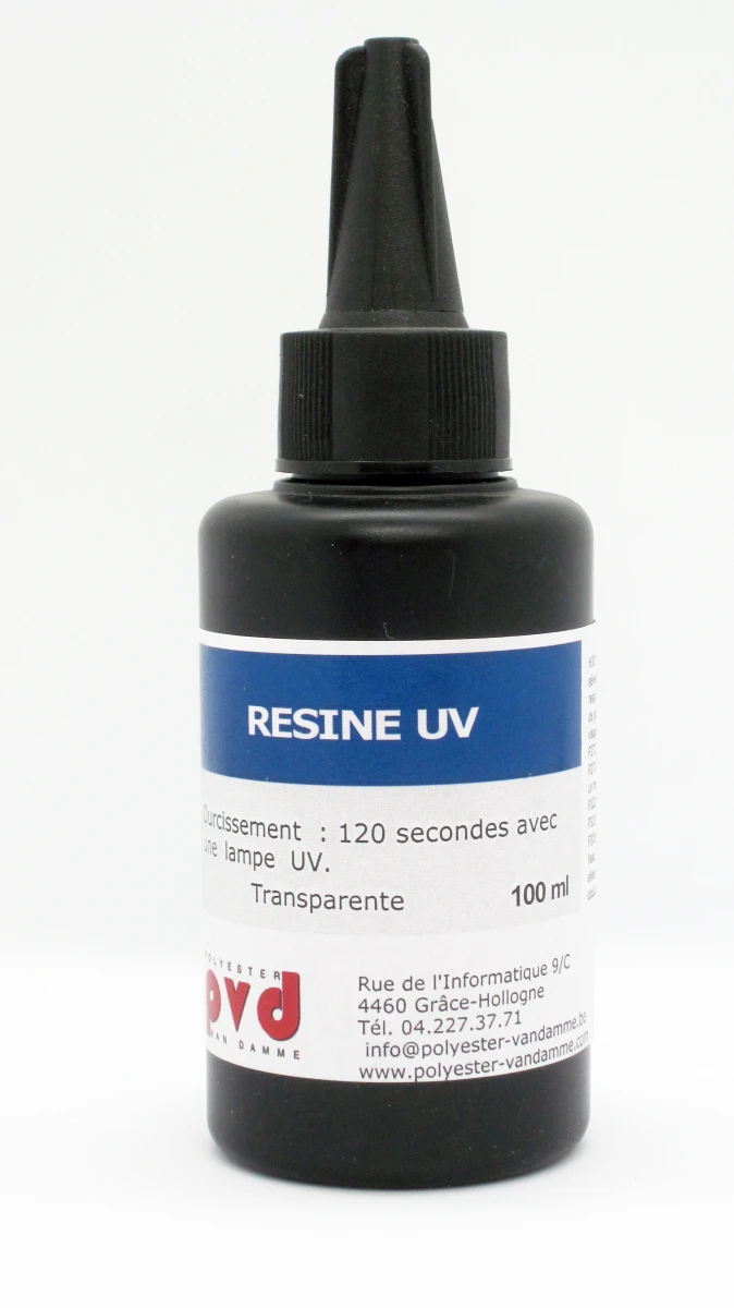RESINE TRANSP. UV / 100 ML 3 RESINE TRANSP. UV / 100 ML